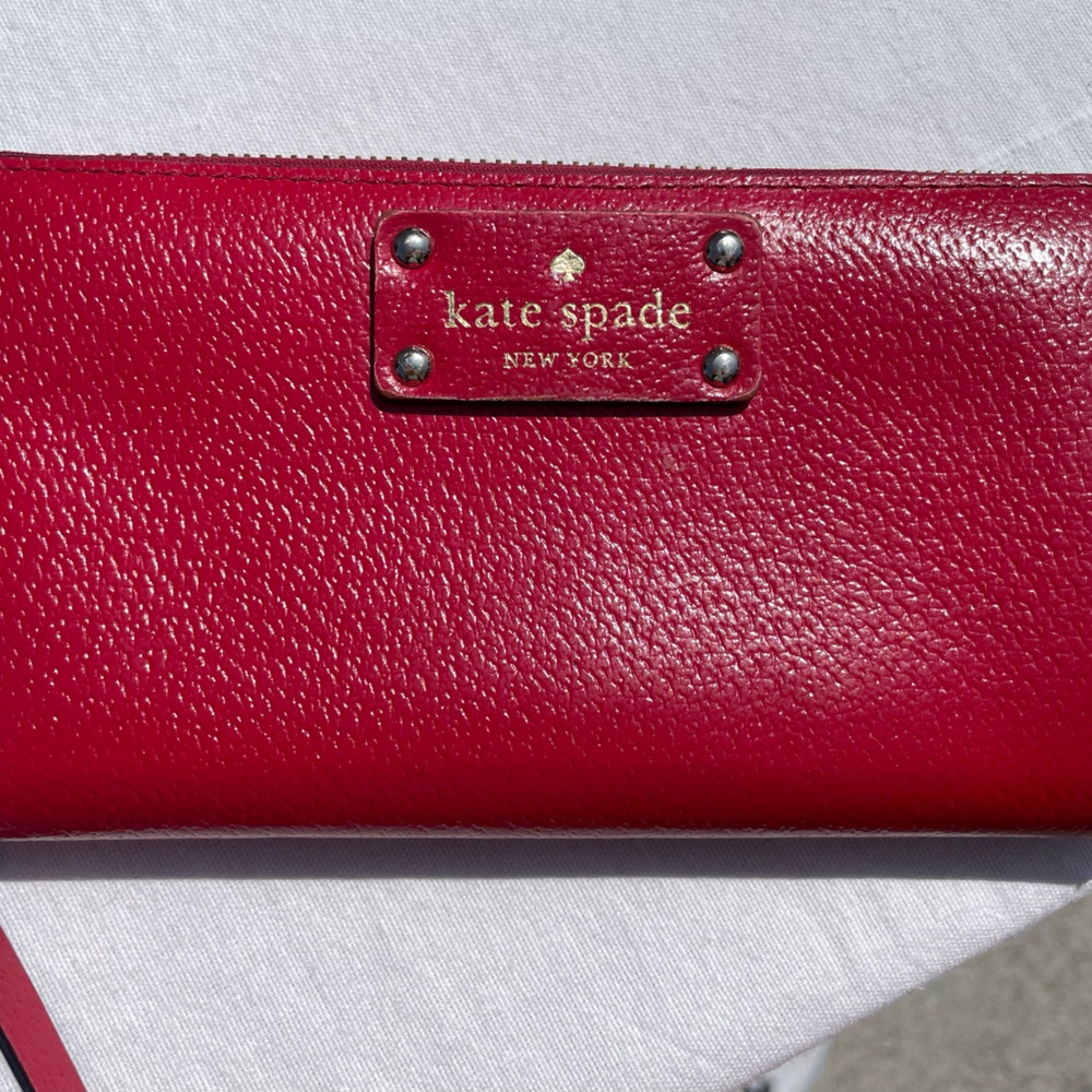 Kate Spade Cherry Red Wallet